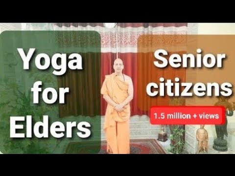 Full Yoga for Senior citizens | Elderly adults | 60+ Yoga |     | Follow along